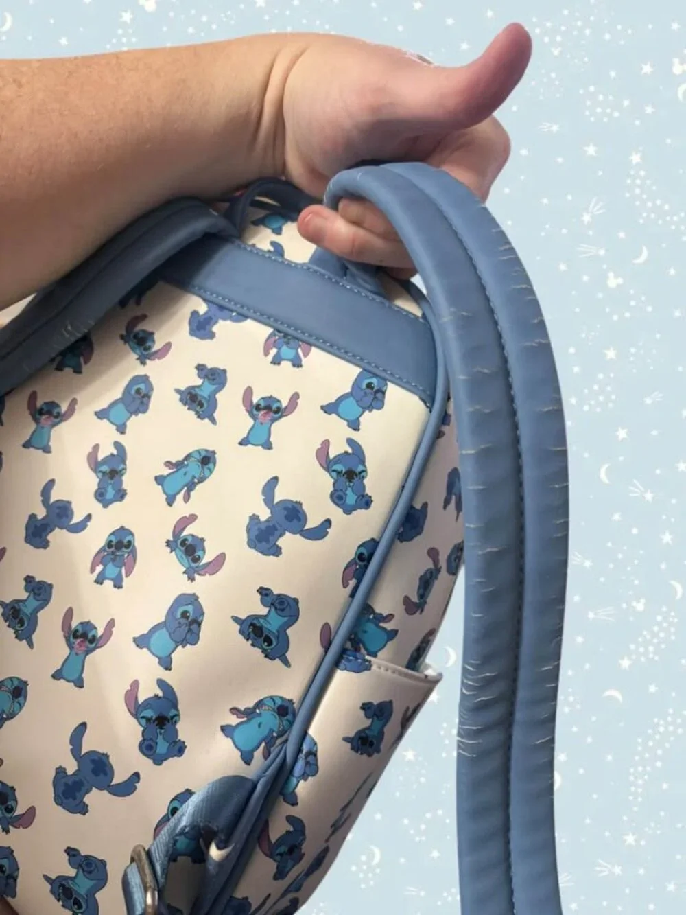 Disney Loungefly Lilo & Stitch Mini Backpack and Wallet